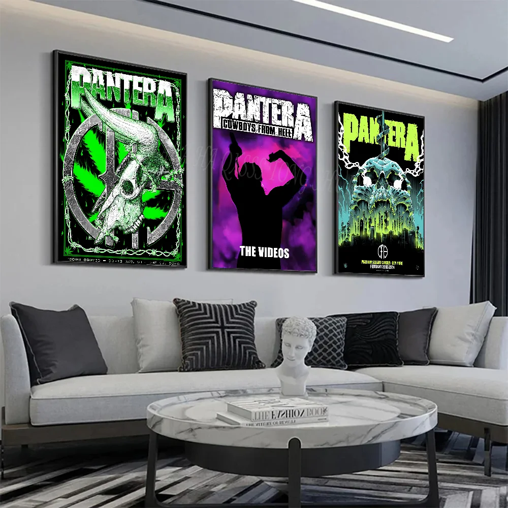 P-Pantera Poster Wall Art Home Decor Room Decor Digital Painting Living Room Restaurant Kitchen Art