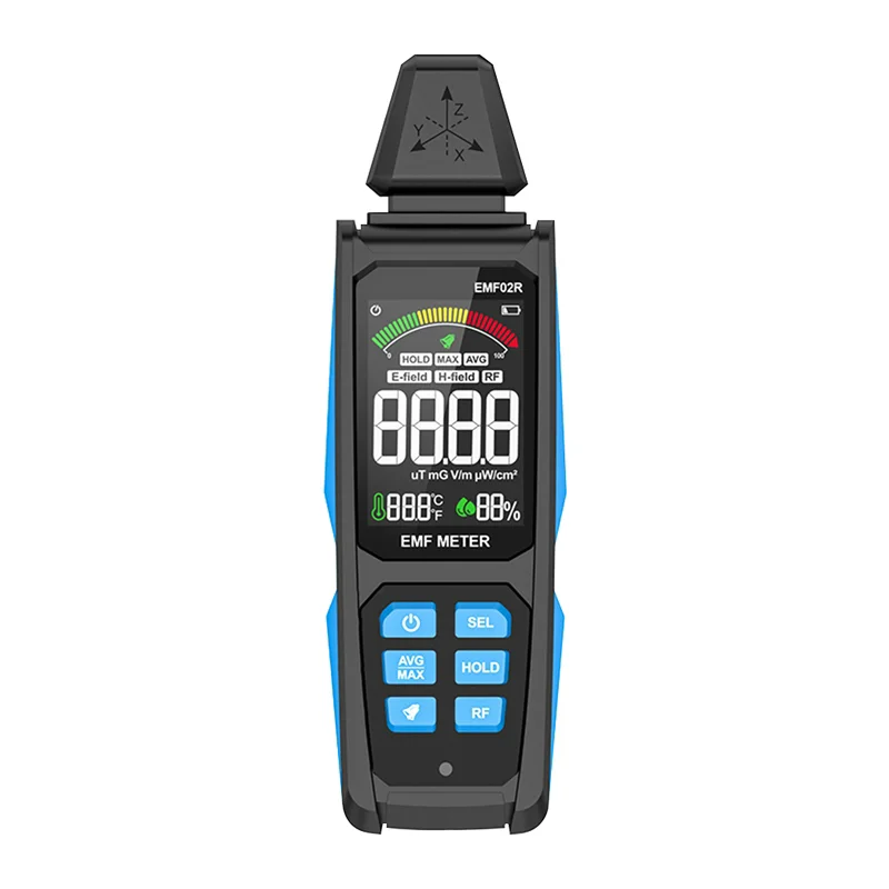 

EMF02R Electromagnetic Radiation Detector, Magnetic Field Radiation Instrument, Household High-frequency Detection