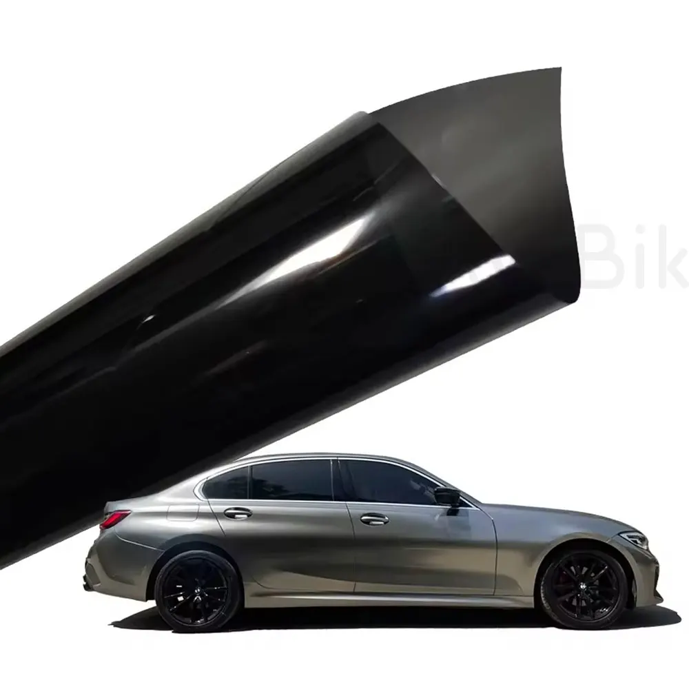 

3/2/1M Black Chameleon Film 15% VLT Car Side Rear Window Windshield Decorative Protection Solar Film Anti UV Heat Insulation