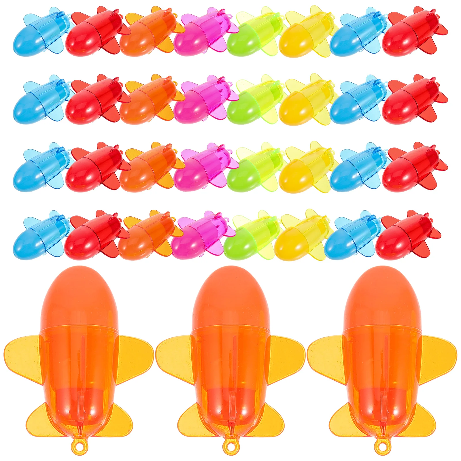 

60 Pcs Cartoon Airplane Pen Shaped Pens Ballpoint Portable Mini Cute Childrens Novelty Adorable Aviation Student