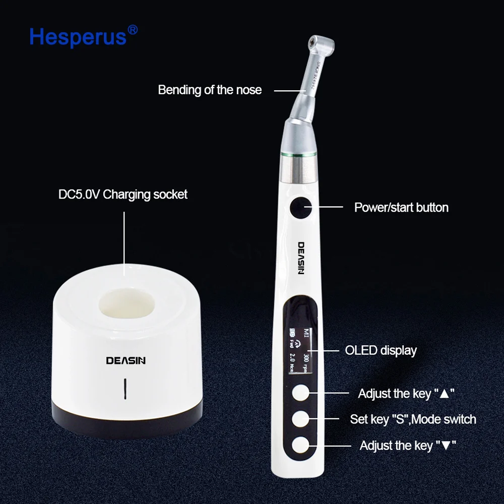 Den tal Reciprocating Endomotor Head 16:1 Mini Contra Angle Head For Endo Motor / Endodontics / Den tal Endomotor Endo Mate File