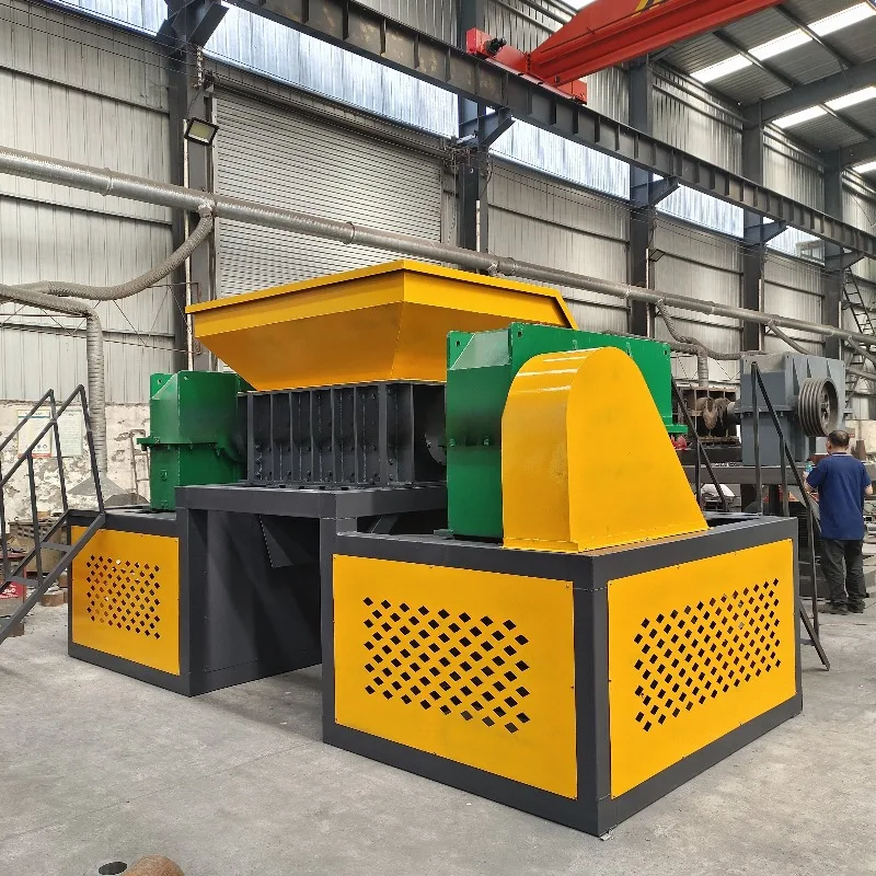 Whole Tire Direct Feeding Recycling Line Integrated Shredding Grinding System For Complete Waste Tyre Deep Processing