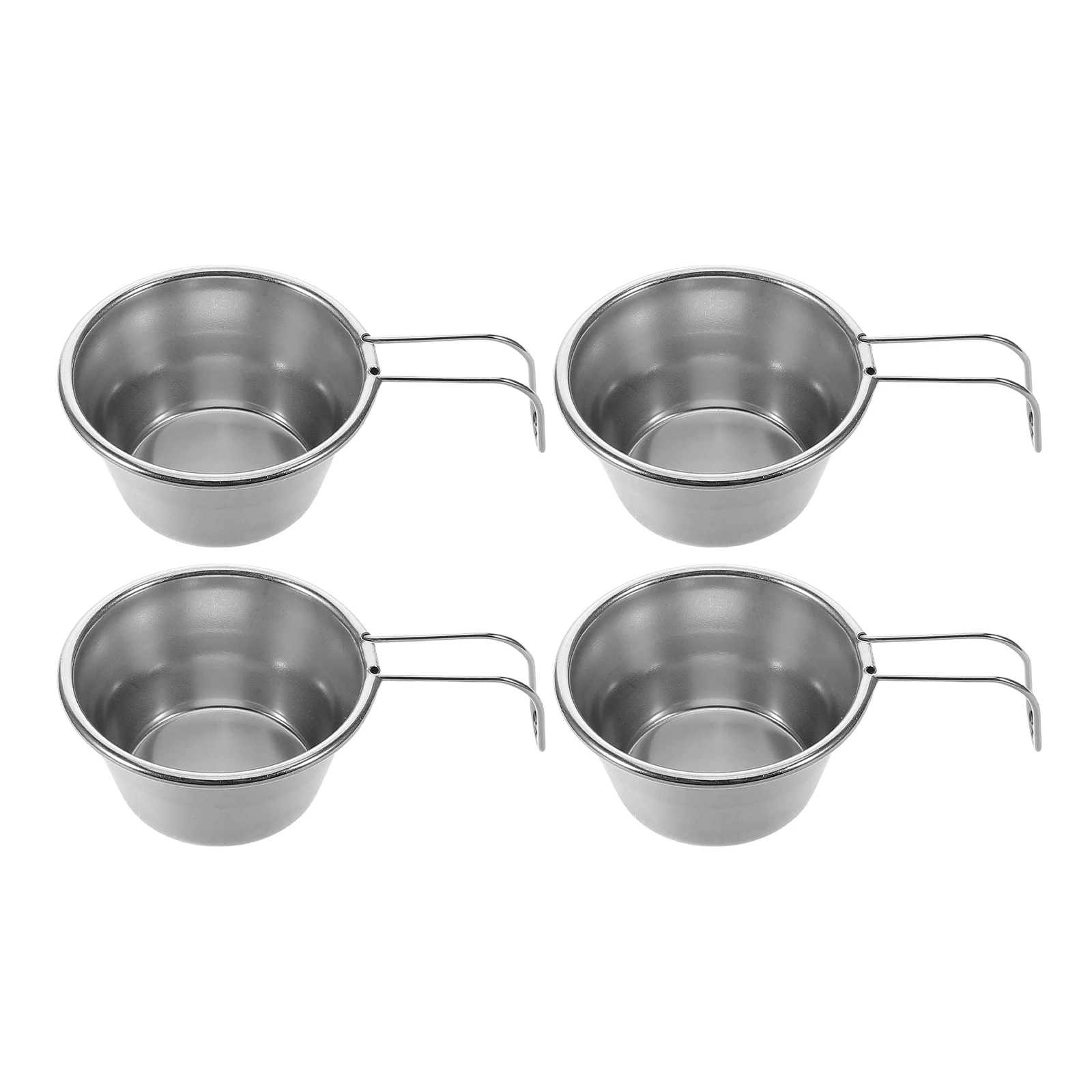 

4 pcs Outdoor Stainless Steel Shot Glasses 50ml Mini Portable Camping Travel Drink Cups Reusable Beverage Glass