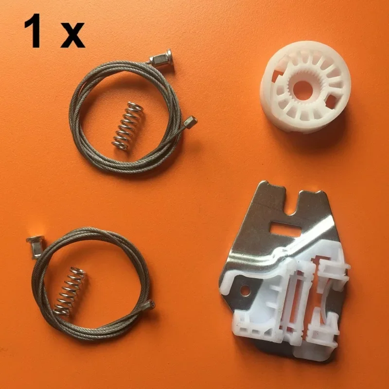 

REAR RIGHT WINDOW REGULATOR REPAIR KIT FOR BMW 3 SERIES E46 Original metal slide