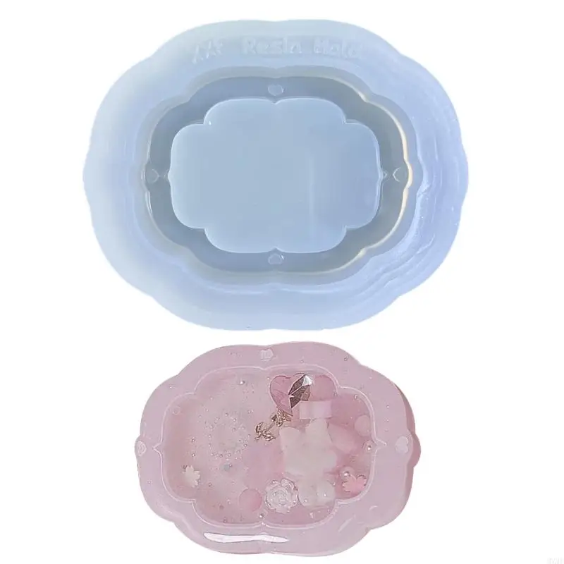 MXMF Silicone Shaker Molds Resin Casting Shaker Mold Jewelry Pendant Making Mould