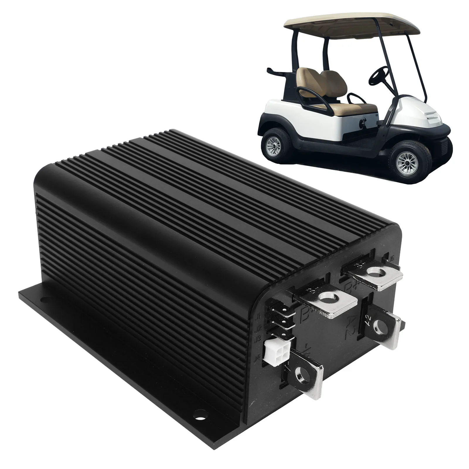 وحدة تحكم محرك عربة الجولف القابلة للبرمجة 275A 24V‐36V تحكم صامت سلس لوحدات تحكم كورتيس 1204‐004 أو 1204 17720703
