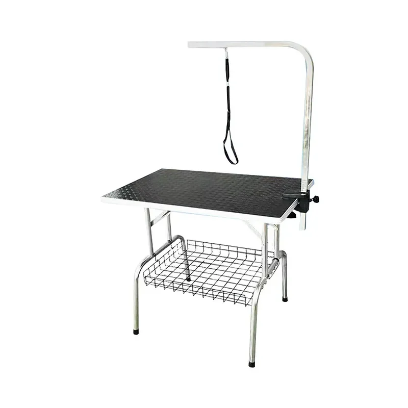 Stainless Steel Hydraulic Pet Grooming Table Dog Bath Shearing Store Household Hair Dryer