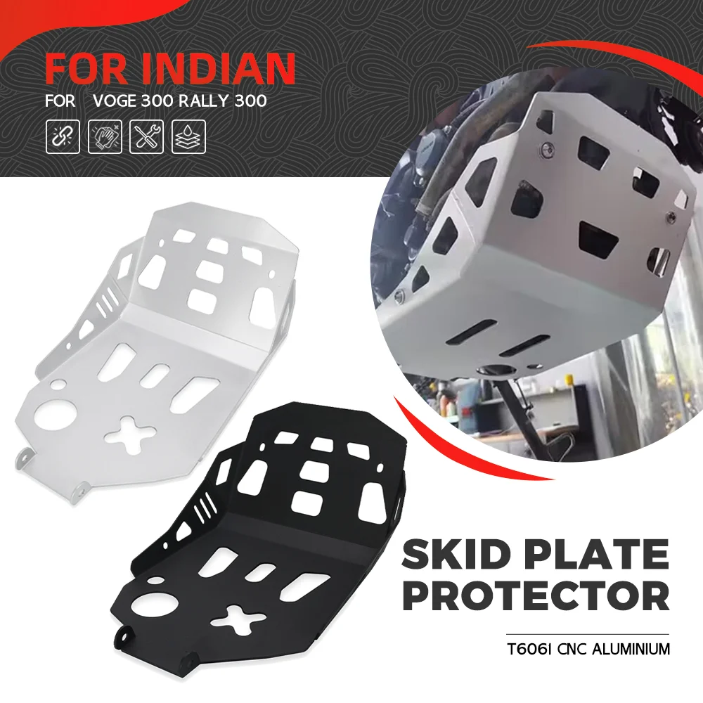 For Voge Valico 300 Rally 2023-2024-2025 Accessories Engine Protection Cover Chassis Under Guard Skid Plate Belly Pan Protector