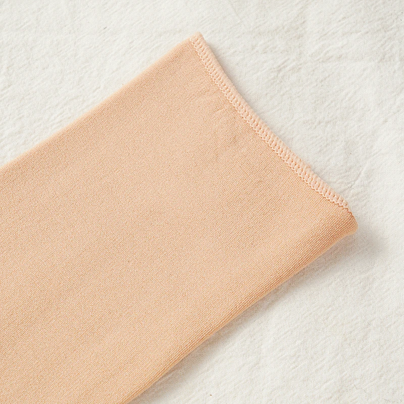 5 Paar warme Mittelrohrsocken aus dickem Samt für Damen, Winter-Schneesocken, thermische einfarbige Bodensocken für den Schlaf zu Hause – Detail 3