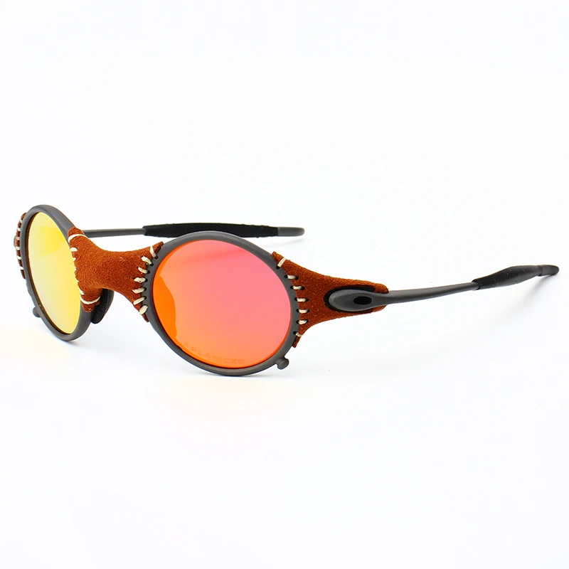 

MARS High Quality Partial Gloss Film Riding Outdoor Glasses Punk Retro Alloy Star with Personalized Sunglasses