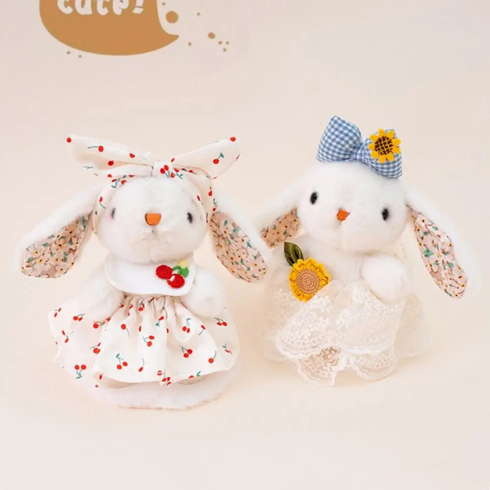 ตุ๊กตากระต่าย ตุ๊กตากระต่ายพวงกุญแจ ตุ๊กตากระต่ายหูห้อยผูกโบว์ จี้กระต่ายการ์ตูนน่ารัก จี้ห้อยกระเป๋า ของเล่นเด็ก