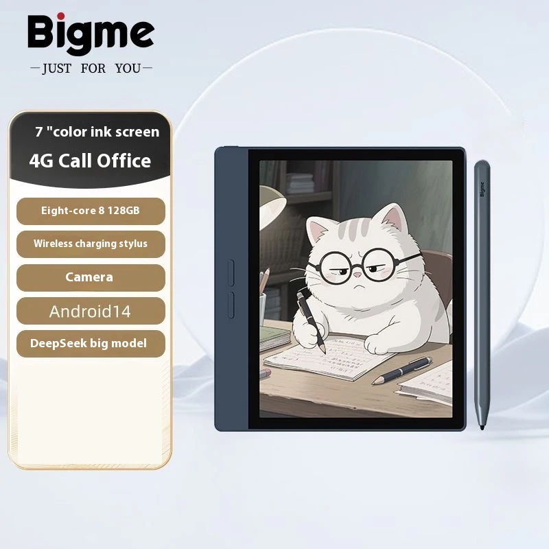 Bigme B7 7 بوصة لون Eink شاشة قارئ الكتب الإلكترونية 8 + 128 جيجابايت ورق إلكتروني مخصص محمول تعلم قراءة الكتب الإلكترونية القارئ