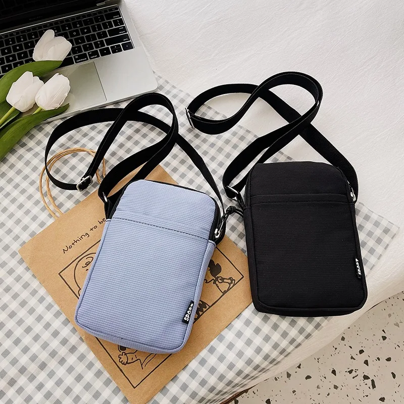 Fashion Mobile Phone Bag Women's Messenger Bag All-match Mini Small Crossbody Bag Hanging Neck Coin Purse Vertical Handbag