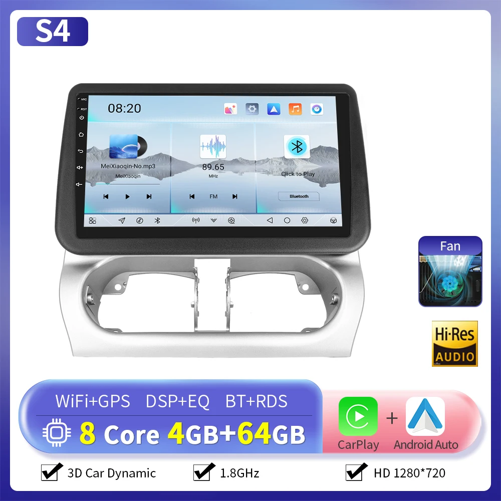 Camecho 9 "Draadloze Carplay Android Auto Radio Voor Opel Combo2001-2011/Crosa 2000-2006/Tigra 2004-2009 GPS Multimedia Speler