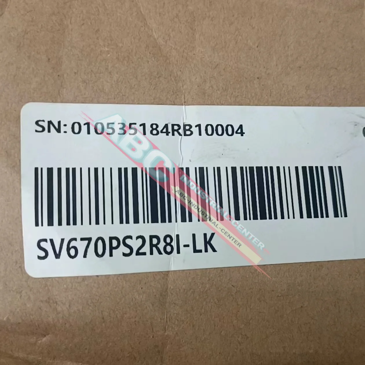 サーボドライバー 新品箱入り SV670PT012I SV670PT8R4I