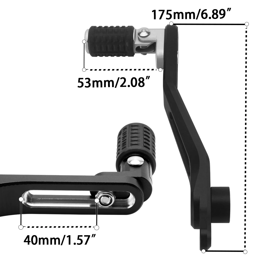 Motorcycle Gear Lever For Ducati Multistrada 1200 Enduro 2011-2018 Multistrada 950 Shifter Pedal Folding Gear Shift Lever Parts