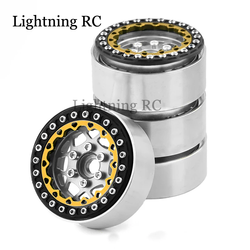 

1.9 Beadlock Wheel Hub Rim for 1/10 RC Crawler Axial SCX10 90046 Capra AXI03007 TRX-4 Redcat Gen8 VS4-10