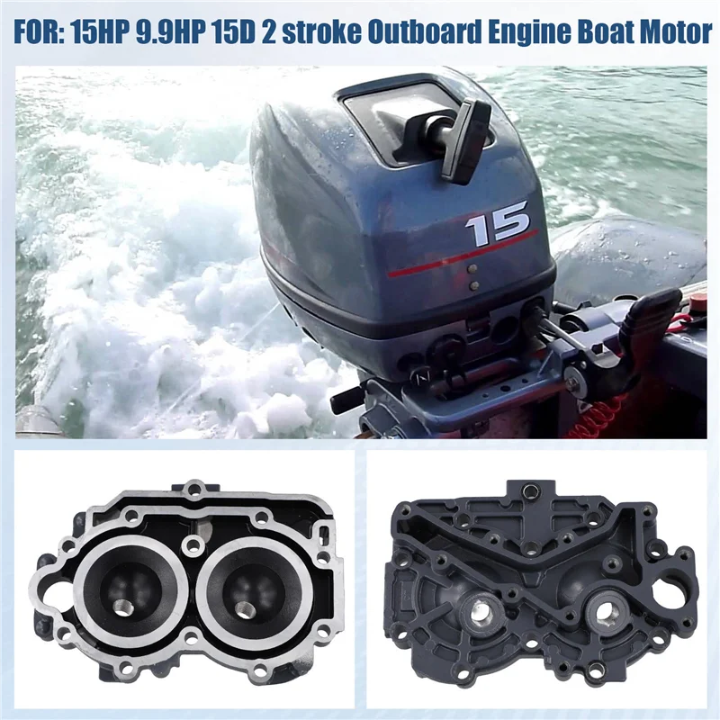 6B4-11111-00-1S كتلة رأس الأسطوانة لـ 15HP 9.9HP 15D 2 السكتة الدماغية محرك خارجي محرّك القارب