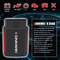 KONNWEI-KDIAG, sistema completo de escáner automático, reinicio SAS EPB, servicio ECU, programador OBD OBD2, herramienta de diagnóstico de coche pk Thinkdiag MINI, 2024