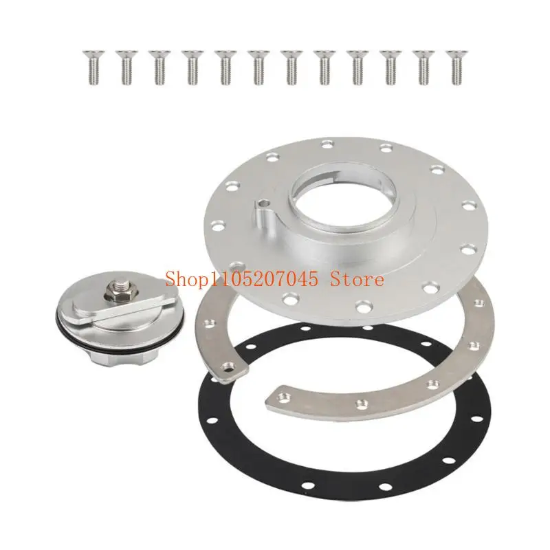 37cd Billet Aluminum Gas Cover Easy Fill Fuels Cell Caps for Auxiliary Oil Tanks Offroads Vehicles and SUVs Outdoor Adventure