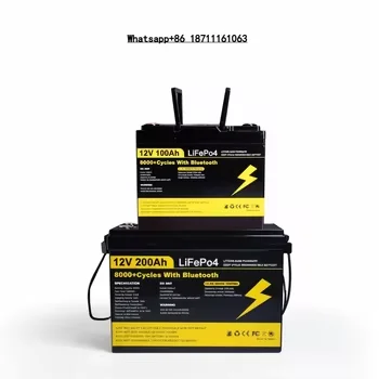 

High Quality 12V 24V 100Ah 200Ah Prismatic LiFePO4 Batteries EU Poland Stock Home Energy Storage Renewable Energy Solar