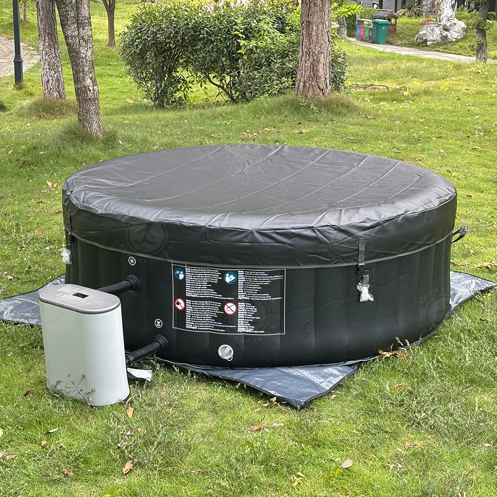 STLF 2025 جديد نفخ حوض سبا ساخن المحمولة في الهواء الطلق سبا حوض استحمام قابل للنفخ دوامة حوض سبا للبيع