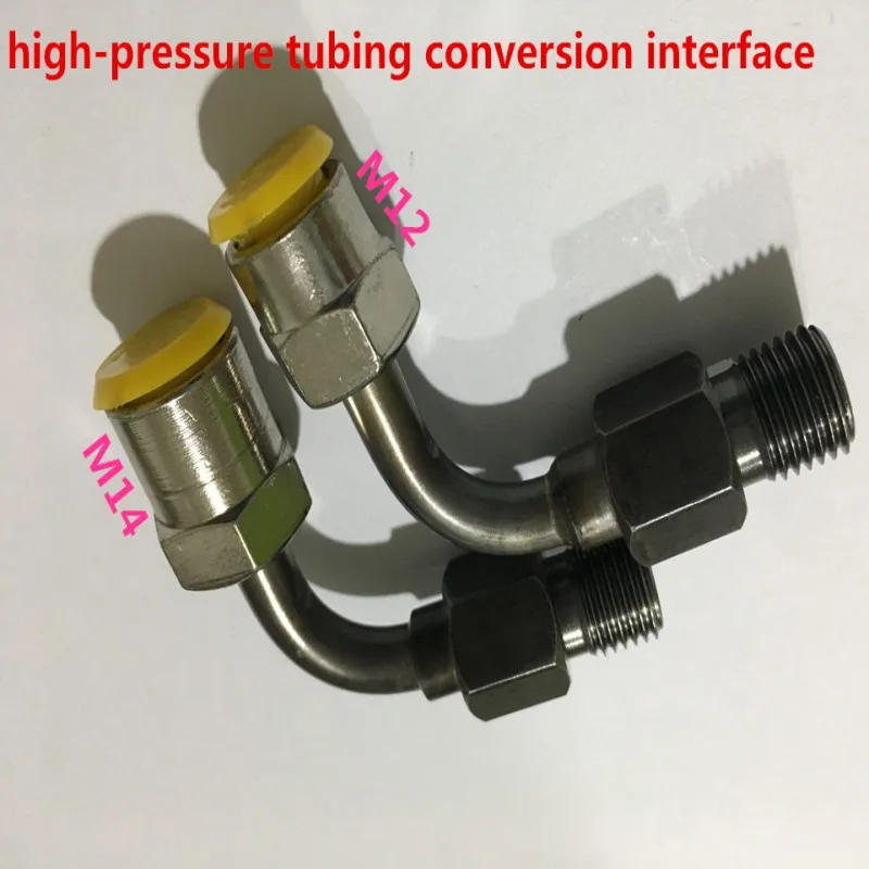 

High quality!Tubing Conversion joints, High-pressure Tubing Conversion interface,Common rail test bench pipe Connector part