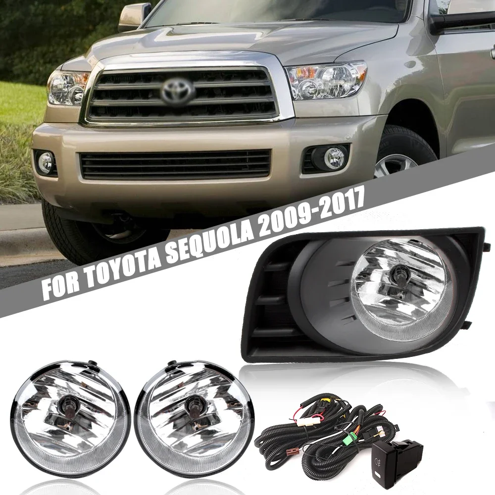

Обновление противотуманной фары переднего бампера для TOYOTA Sequola 2009-2017, версия, дополнительный переключатель противотуманных фар + проводка