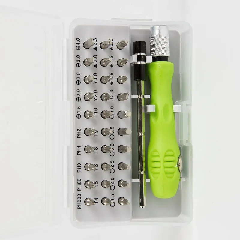 32 in One Multifunctional Manual Screwdriver, Mobile Phone, Computer, Electronic Product Maintenance and Disassembly Tool Set