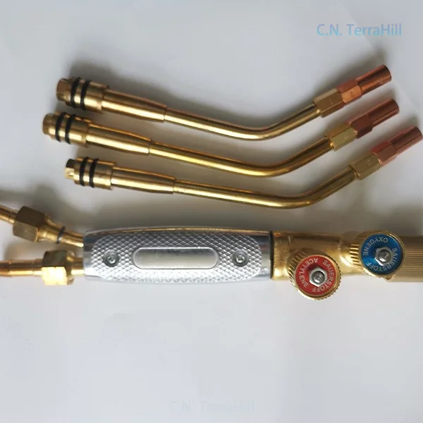 Full Copper Acetylene Propane Welding Torch Gloor Style for Soldering Heating Repair