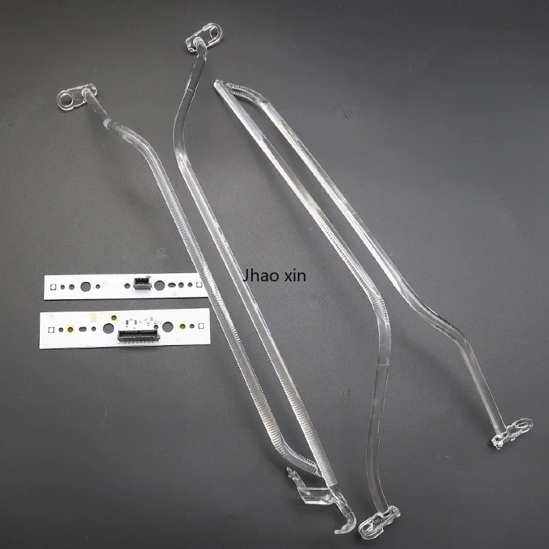 For Audi Q7 LED 2017-2019 Car Headlights DRL Light Strips Angel Eyes Chip Ballast Module Illuminations Maintenance