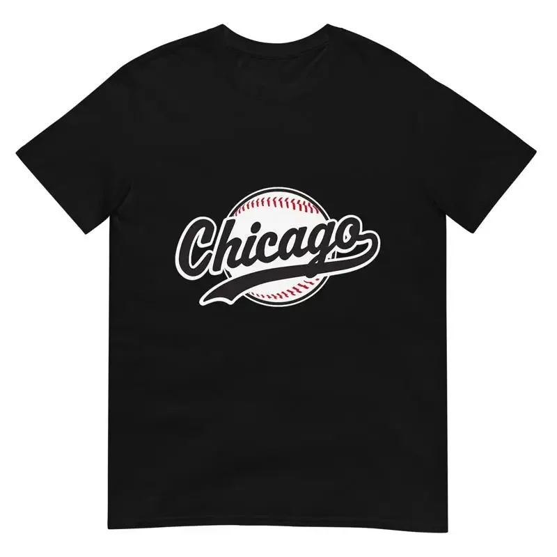 Chicago T Shirt Vintage Baseball Throwback Retro Design