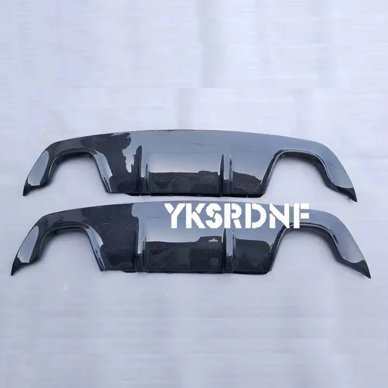 Diffusore Spoiler paraurti posteriore per Bmw serie 5 E60 M-tech Sport Bumper Cf Kit Splitter in vera fibra di carbonio punta di scarico a quattro uscite