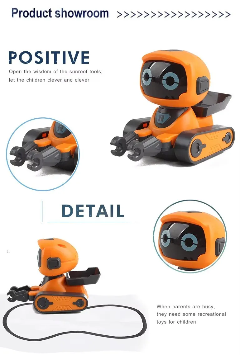 620-1A ذكي روبوت نموذج بنة مجموعة مجموعات الالعاب مع الصوت-تأثير الرسم روبوت لتقوم بها بنفسك لعب لهدايا عيد الميلاد #6