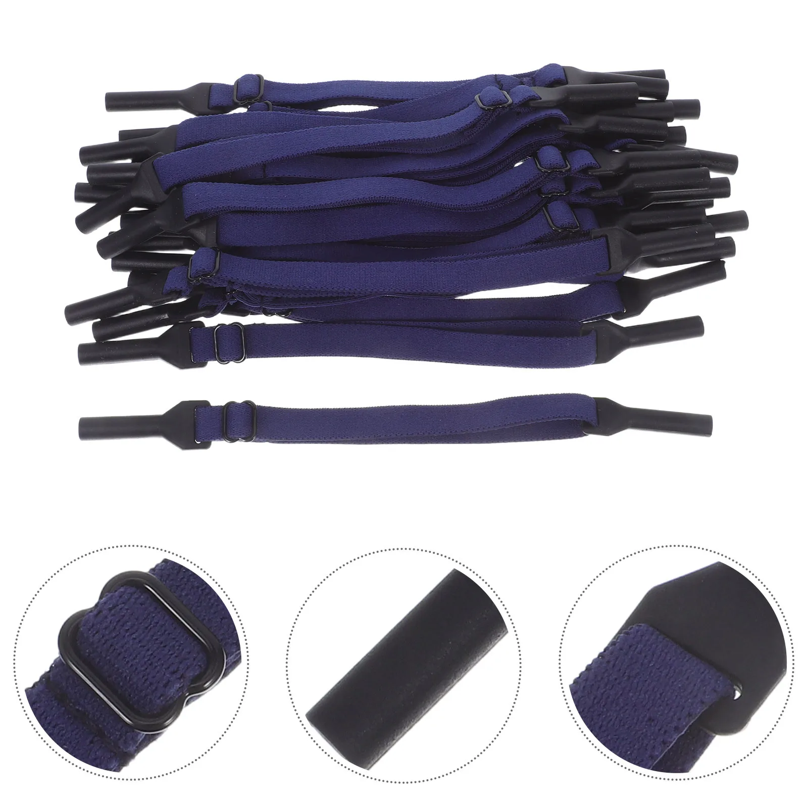 20Pcs Glasses Lanyard Adjustable Elasticated Strap for Eyewear Retainer Cord Sunglass Holder Secure Sports Outdoor Rain