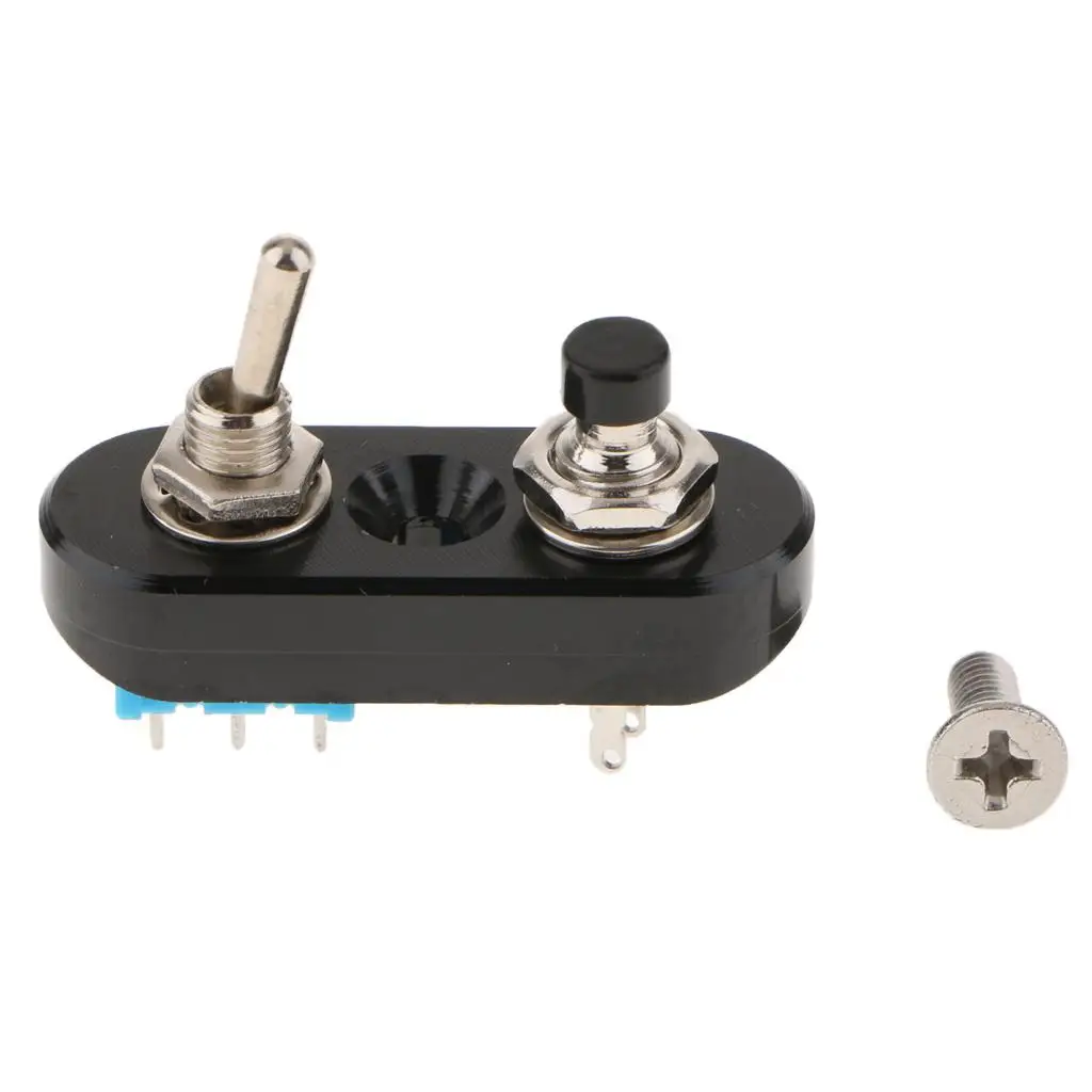 Motorcycle Handlebar Combination Switch Weatherproof Metal Control Bike Switch for Horn Start Lights Universal Fit 12V