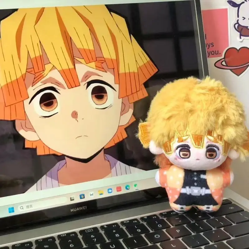 Agatsuma Zenitsu peluche Nunu mer étoile corps coton poupée fourrure douce peluche Anime Convention Souvenir jouet à collectionner