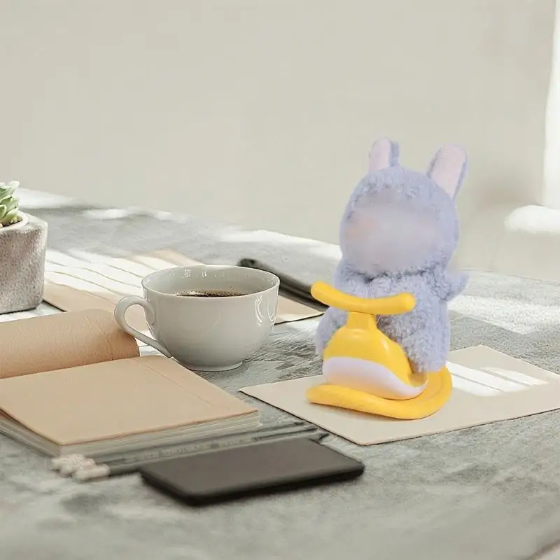 

Creative Mini Swing Accessory for 5.9 to 6.7 Inch Dolls Rocking Horse Flower Shaped Design and Smooth ABS Plastic A2UB