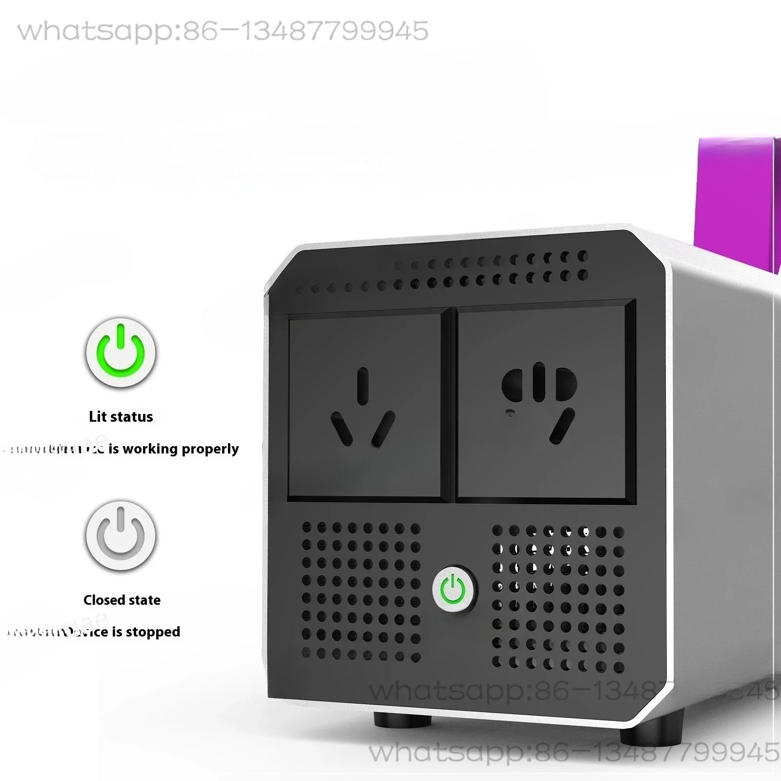 New Energy 9-pin DC V2L Discharge Gun, Fast Charging Port Power Take-off Adapter