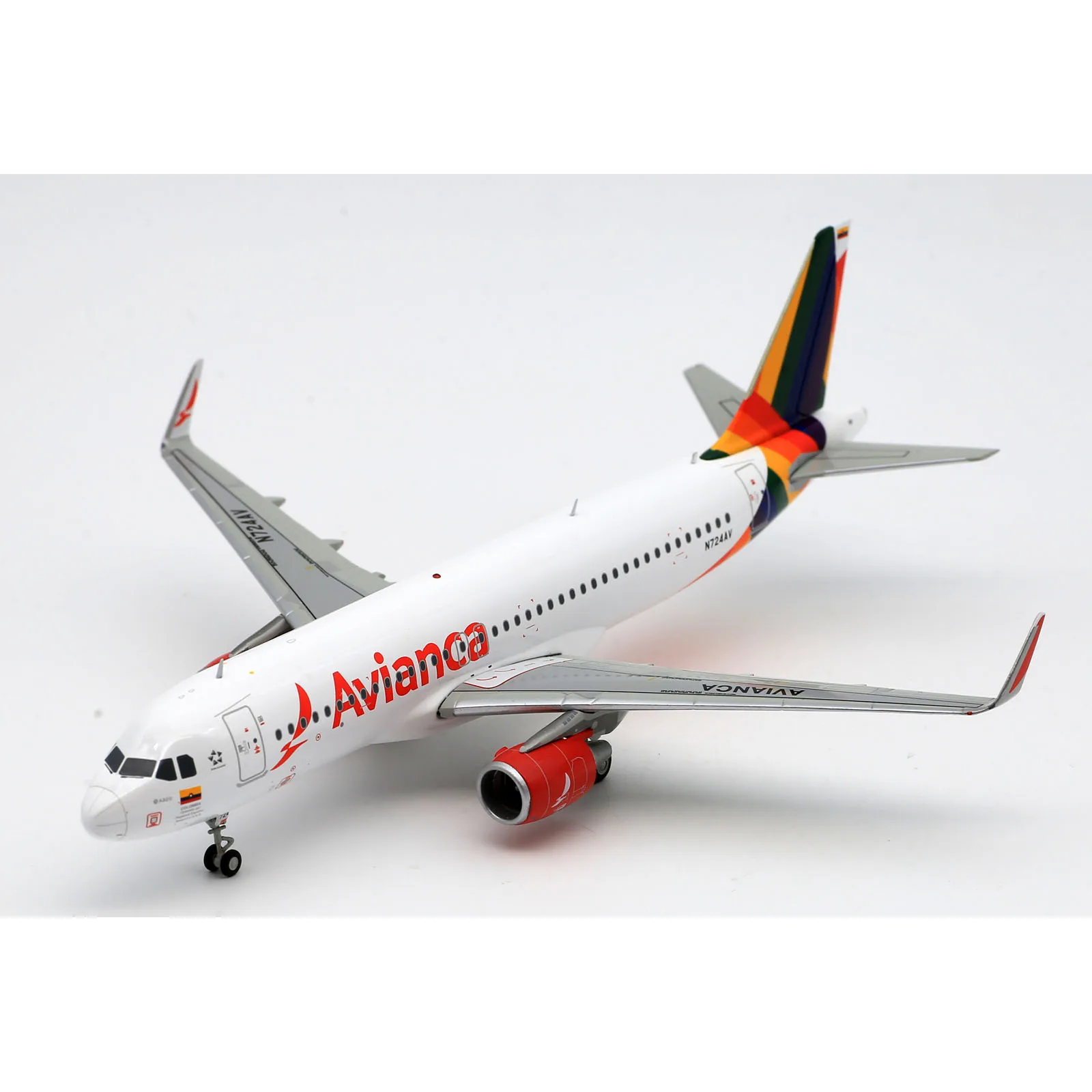 LH2434 Alloy Collectible Plane Gift JC Wings 1:200 Avianca Airlines \