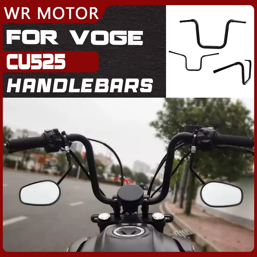 Motorcycle High Ape Round Handle Bar Fit VOGE CU525 Youth Model