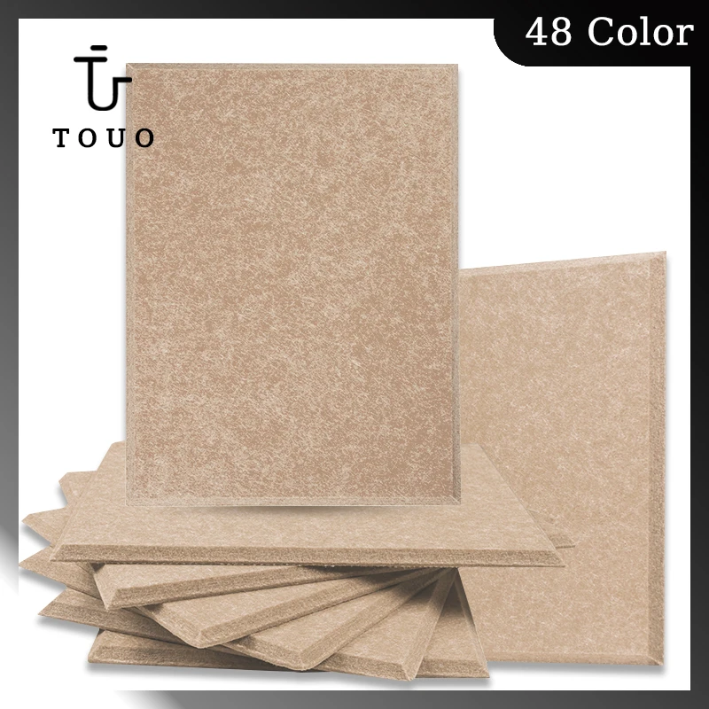 

TOUO Sound Isolation Acoustic Panels 6 Pcs Sound-Absorbing Panels Studio Sound Proof KTV Acoustic Treatment