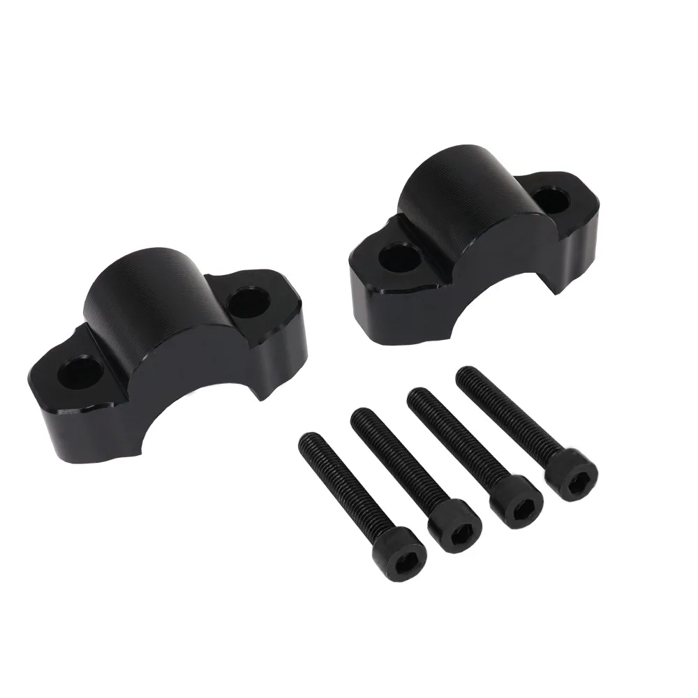 Motorcycle Handlebar Risers Clamp Mounting for Yamaha Tenere 700 Tenere700 XTZ 700 XT700Z 2019 - CNC Billet Aluminum