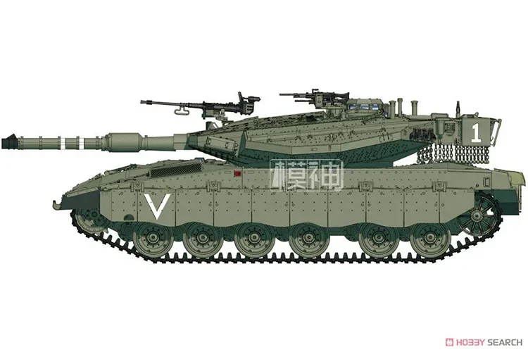 

1/72 Israeli Merkava 3D Main Battle Tank Military Assembly Model Chariot
