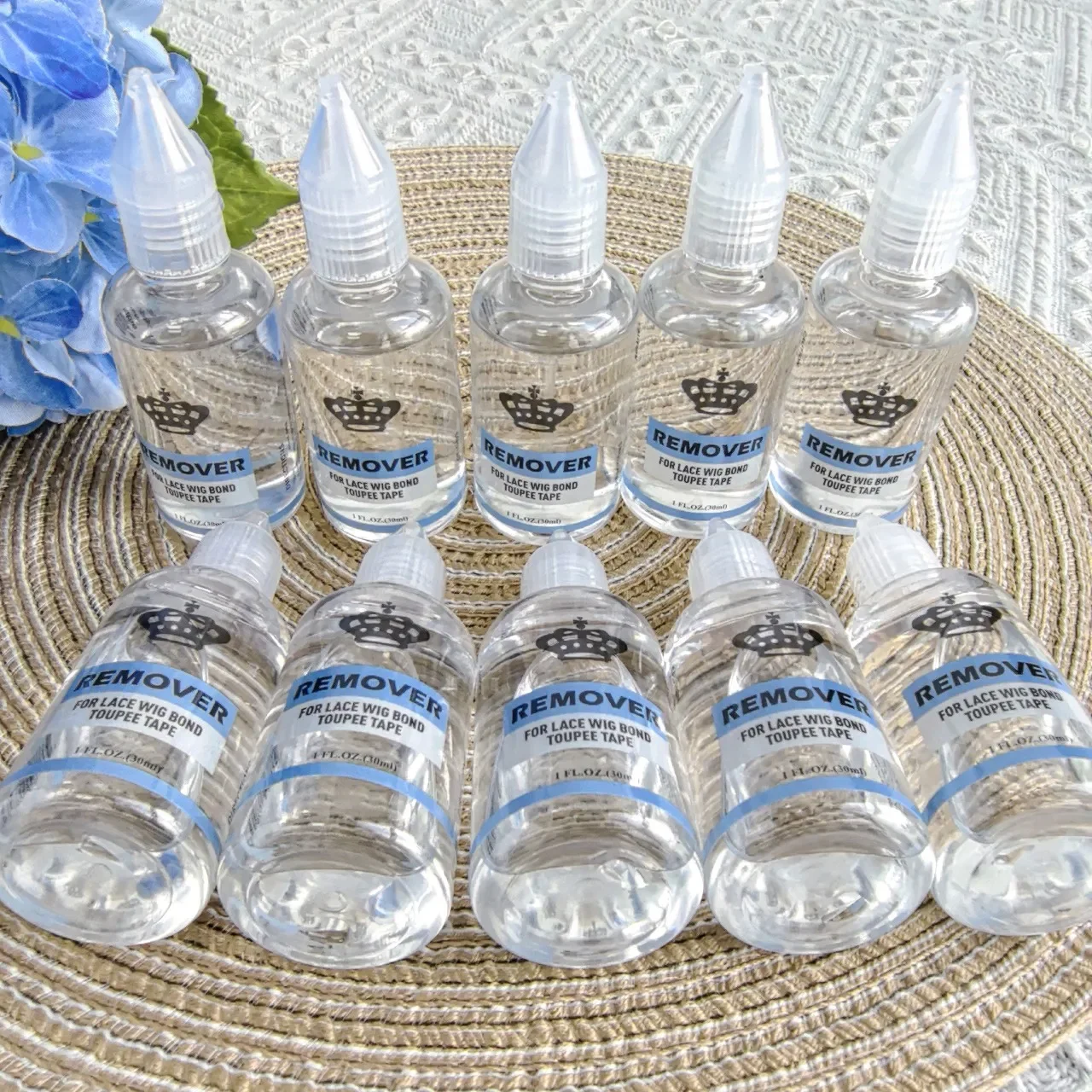 

5 шт. клей для парика водостойкие клеи невидимый клей для склеивания волос для наращивания волос + средство для удаления парика 30 мл