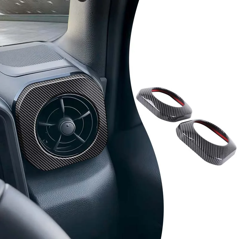 For Toyota Cruiser FJ 2026 2027 Dashboard Air Vent Surround Cover Interior Modification Side Upper Air Outlet Decor Frame Trim