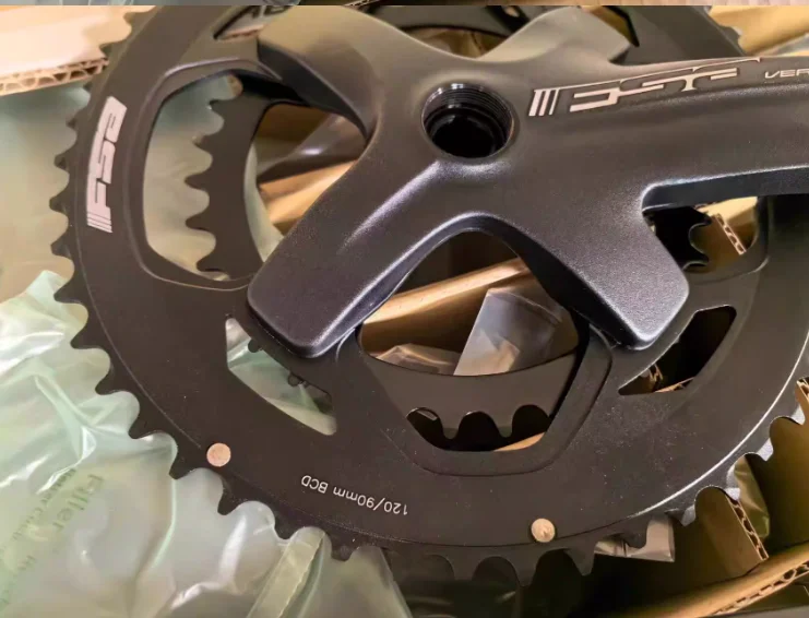 for FSA VERO PRO Square Taper Gravel Bike Chainset 50/34T 48/32T