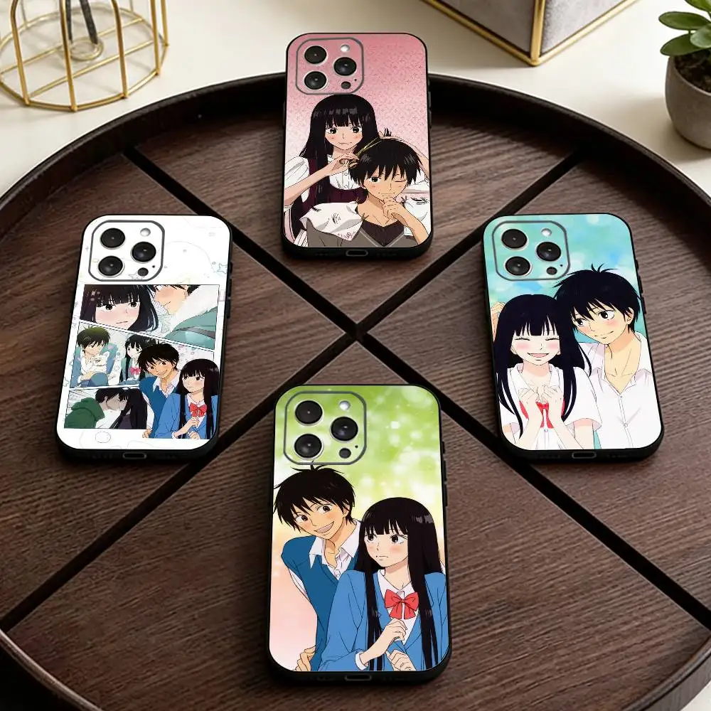 

Kimi ni Todoke Phone Case For iPhone 17,16,15,14,13,12,11 Plus,Pro Max,XS,Soft Silicone Black Cover