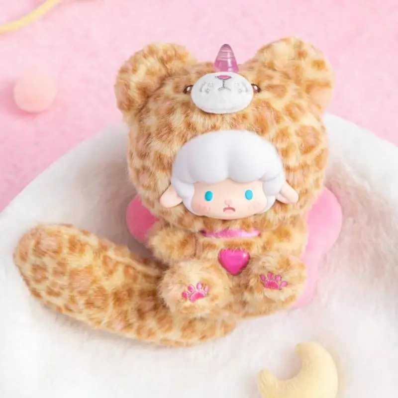 

TOPTOY genuine curly sheep with big tail blind box doll decorative accessory toy surprise birthday collection gift