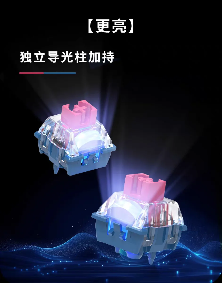 Interrupteur magnétique TTC, aimant de Place latérale, Type Rail à grande vitesse, Structure intégrée adaptée au clavier à interrupteur magnétique ROG HFK